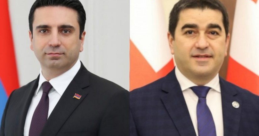 Armenian, Georgian parliament speakers discuss situation in South Caucasus