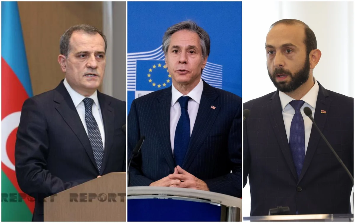 Blinken to meet with Azerbaijani, Armenian foreign ministers in Washington