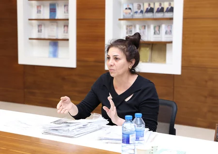 İqtisadiyyat nazirinin müavini Xızıda vətəndaşları qəbul edib