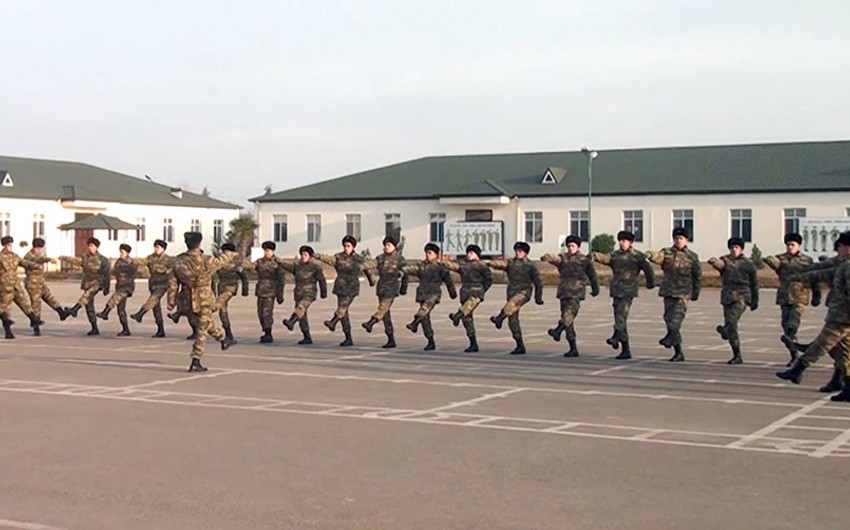 Admission of new conscripts to military units of Azerbaijan Army continues