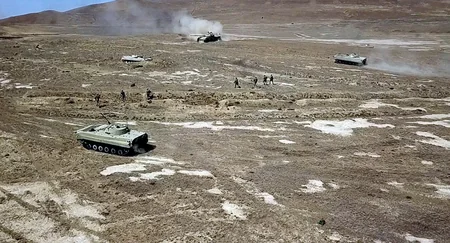 Azərbaycan Ordusunun təlimlərinin döyüş atışlı mərhələsi başlayıb