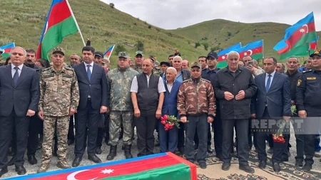 Kəlbəcərdə Birinci Qarabağ müharibəsinin üç itkin şəhidi dəfn edilib - YENİLƏNİB