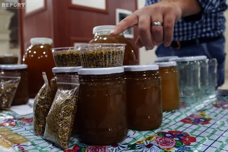 Bakıda bal yarmarkası - FOTOREPORTAJ