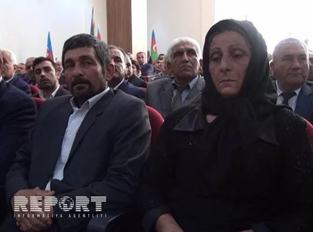 Şəhid Rəşid Mehdiyevin təltif edildiyi medal ailəsinə təqdim olunub