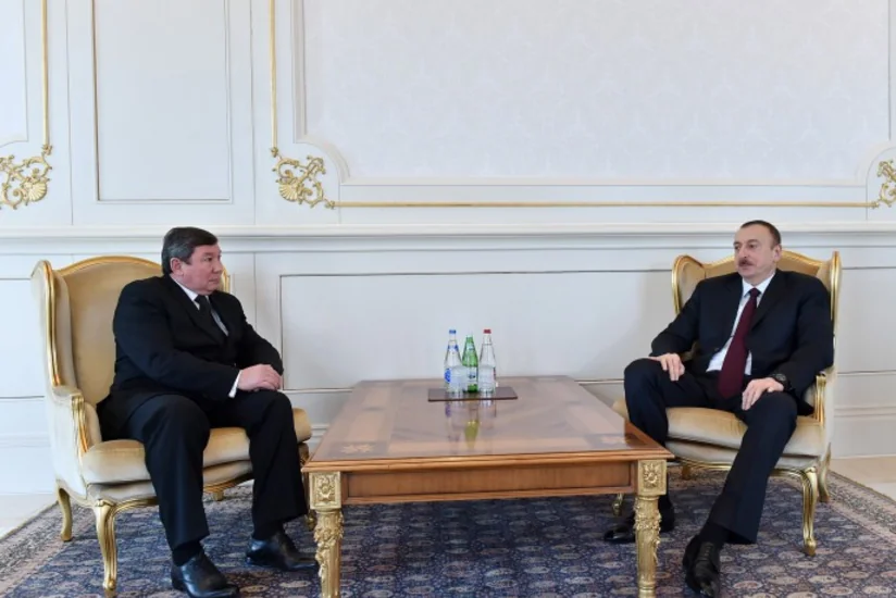 Prezident İlham Əliyev Qırğızıstanın yeni səfirinin etimadnaməsini qəbul edib