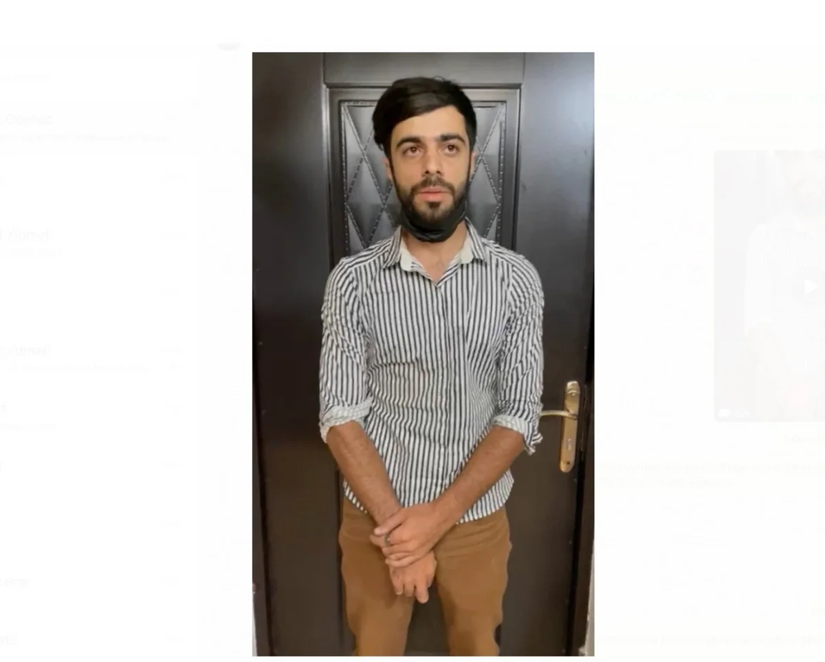Toy karvanlarında motosikletlə pullu müşayiət xidməti barədə elan yayan şəxs saxlanıldı