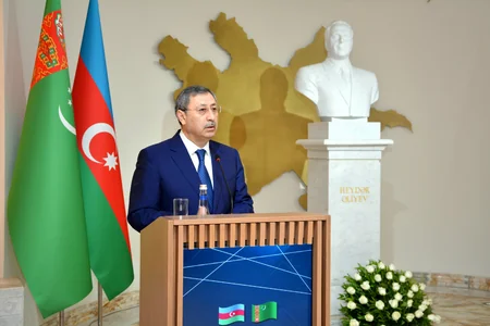 Bakıda Türkmənistan ilə diplomatik münasibətlərin 30 illiyi qeyd olunub