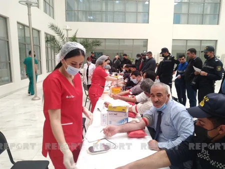Cəlilabad rayonunda qanvermə aksiyası keçirilib