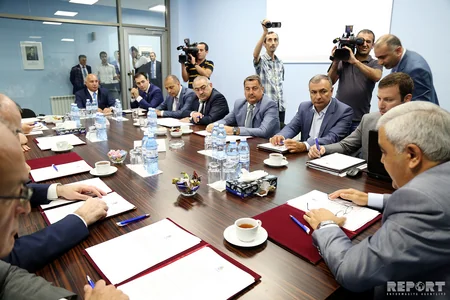 AFFA-nın İcraiyyə Komitəsinin iclası başlayıb - FOTO