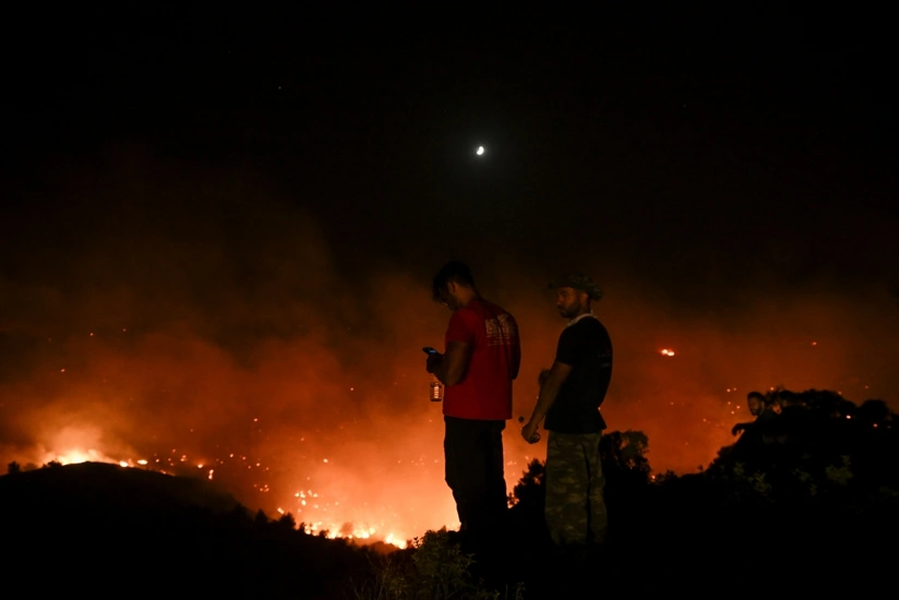 19,000 people evacuated as wildfire rages on Greek island of Rhodes