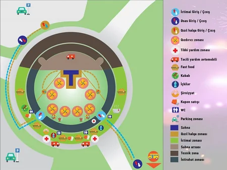 Free bus service will operate for 'ƏN Yeni il' concert program