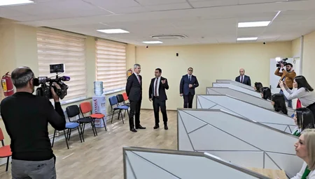 Venta - Təlim, Tədris və İşlə Təmin Mərkəzinin açılışı olub - FOTOLAR