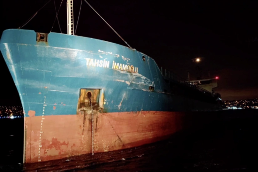 Turkish and Russian cargo ships collide