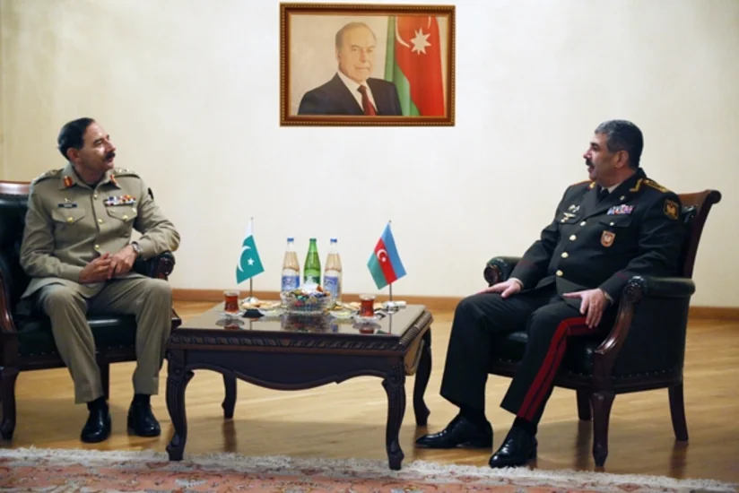 Müdafiə naziri Pakistanın Birləşmiş Qərargah rəisləri Komitəsinin sədri ilə görüşüb