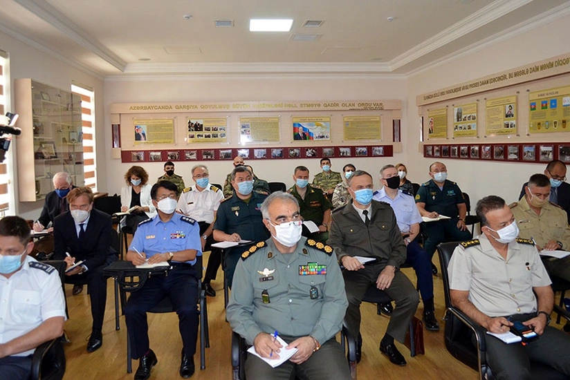 Another briefing held in the International Military Cooperation Department - VIDEO