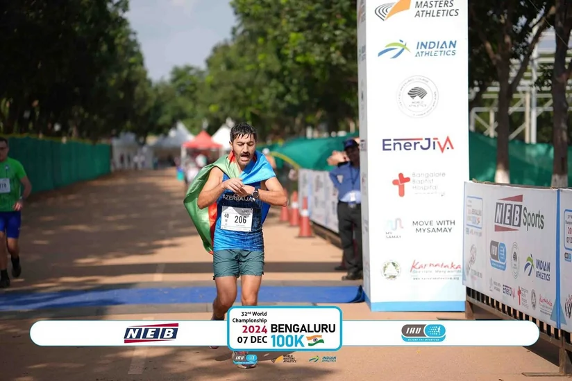 Hindistandakı mundialda çıxış edən azərbaycanlı marafonçu: “Motosiklet fikrimi yayındırdı və çuxura düşüb zədələndim”