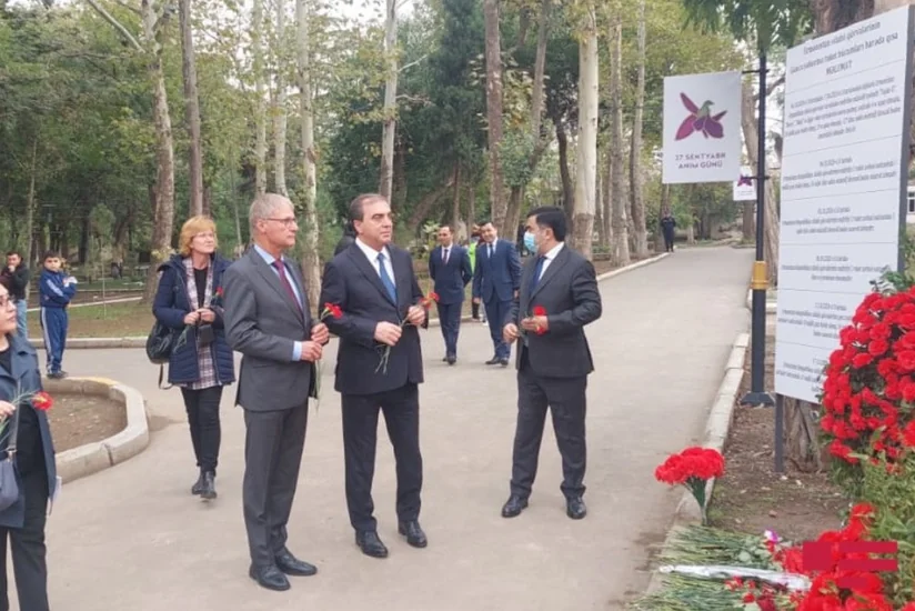 Посол Германии: Обстрелы Гянджи раз и навсегда должны остаться в прошлом