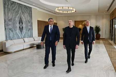 Prezident İlham Əliyev “Laçın” İstirahət Kompleksinin açılışında iştirak edib