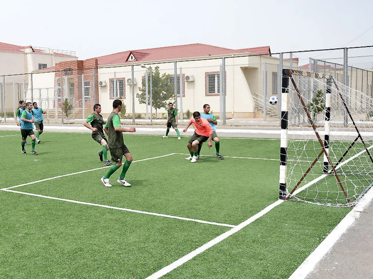AFFA cəzaçəkmə və tərbiyə müəssisələrində futbol dərsləri təşkil edib