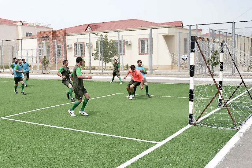 AFFA cəzaçəkmə və tərbiyə müəssisələrində futbol dərsləri təşkil edib