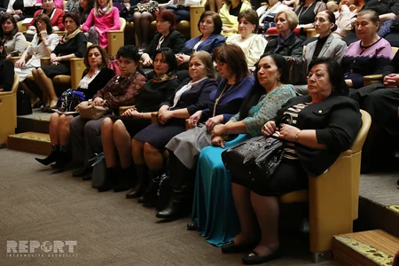 Ailə, Qadın və Uşaq Problemləri üzrə Dövlət Komitəsi 8 mart münasibətilə tədbir keçirib