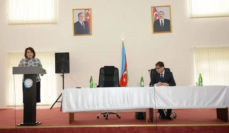 Təhsil nazirinin müavini cənub bölgəsində səfərdədir