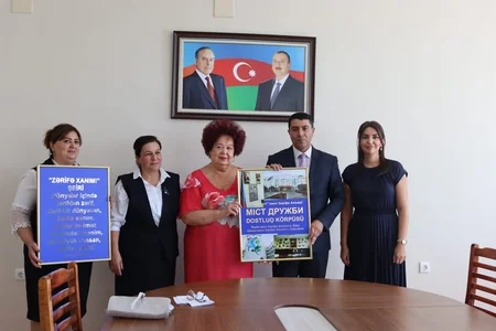 Naxçıvan məktəbi İrpendəki liseylə əməkdaşlıq müqaviləsi imzalayıb