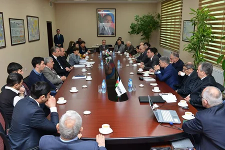 Azərikimya İstehsalat Birliyində ADNSU-nun nümayəndə heyəti ilə görüş keçirilib - FOTO