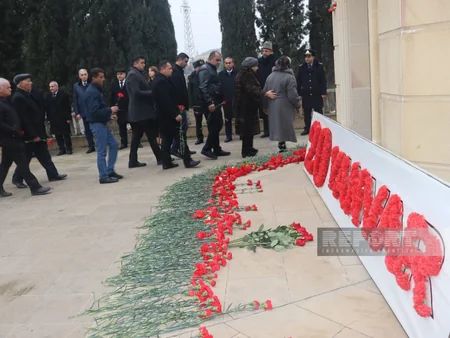 Qərb bölgəsində Ümumxalq Hüzn Günü ilə əlaqədar tədbirlər keçirilib