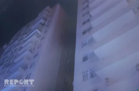 Bakıda 6-cı mərtəbədən yıxılan qadın sağ qalıb - FOTO - VİDEO - YENİLƏNİB