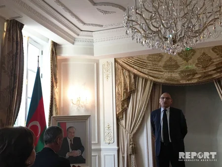 Parisdə ümumilli lider Heydər Əliyevin anadan olmasının 94-cü ildönümü qeyd olunub