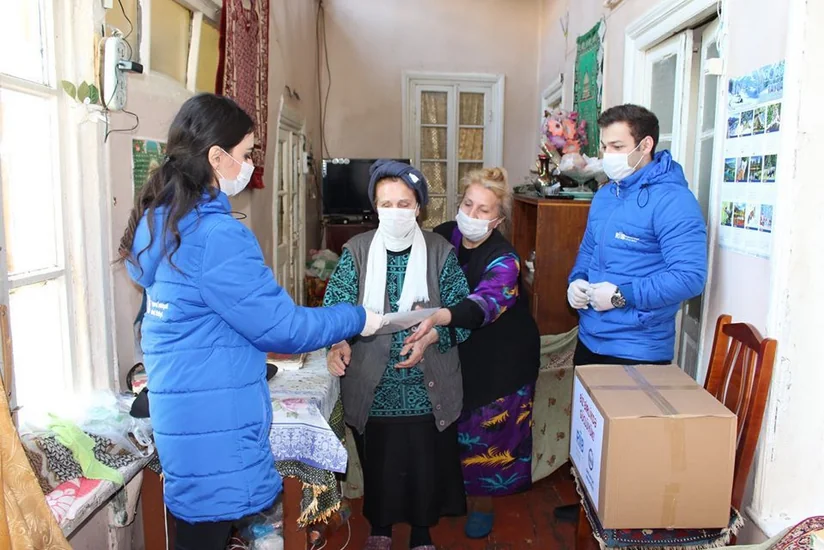 “Regional İnkişaf” İctimai Birliyi və BDU sosial aksiya keçirdi