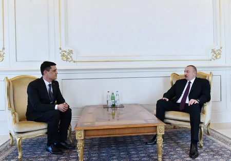 President Ilham Aliyev receives credentials of new Turkmen ambassador