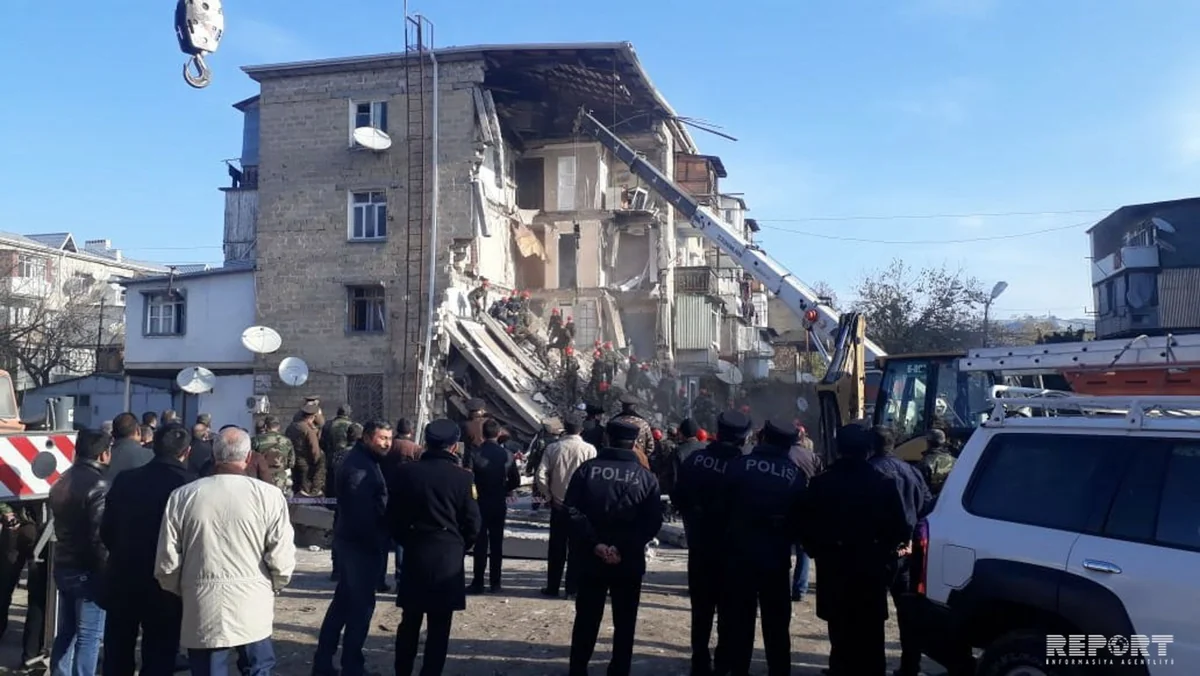 Explosion hits residential building in Ganja, casualties reported - PHOTO - UPDATED