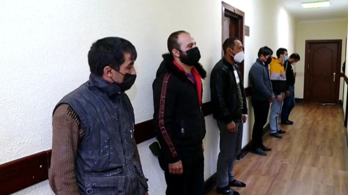 Şəmkirdə strateji əhəmiyyətli su borusundan oğurluq edən şəxslər saxlanılıb