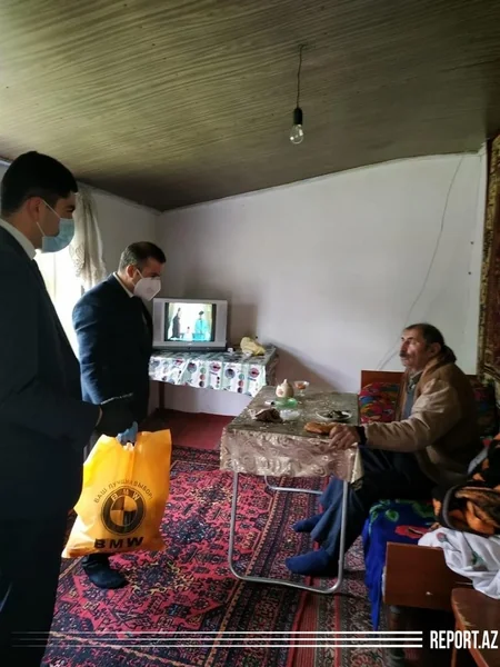 Lənkəranda tənha və ahıl vətəndaşlara yardım verildi