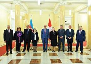 Sahiba Gafarova meets Chairman of Council of States of Swiss Federal Assembly