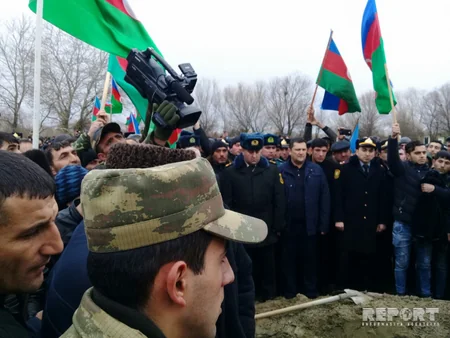 Martyred Azerbaijani soldier buried in Neftchala