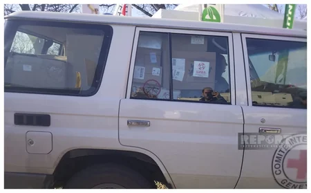 В Ханкенди беспрепятственно проехали автомобили МККК