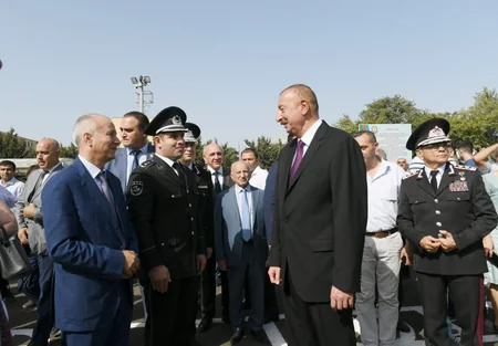 Azərbaycan Prezidentinin oğlu Heydər Əliyev Vətənə sədaqət andı içib - FOTO - VİDEO