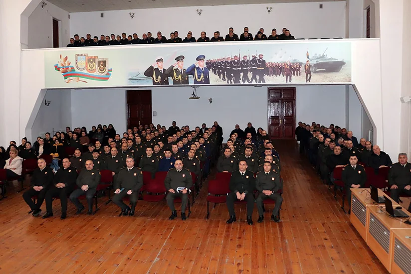 В Азербайджанской армии состоялся цикл мероприятий по случаю 31-й годовщины Ходжалинского геноцида