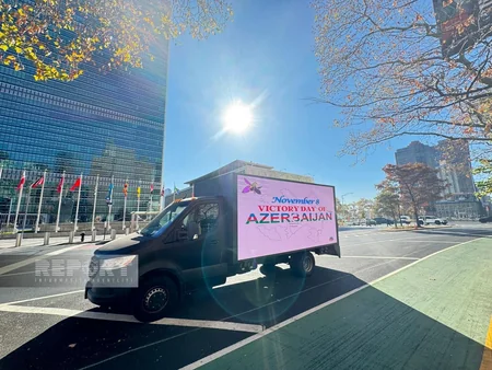 Nyu Yorkda Zəfər Günü münasibəti ilə məlumatlandırma aksiyası keçirilib