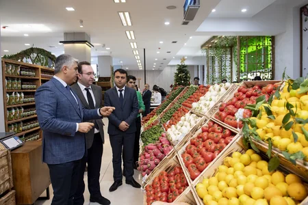 Dövlət Aqrar Ticarət Şirkətinin “Kənddən Şəhərə” mağazası istifadəyə verilib