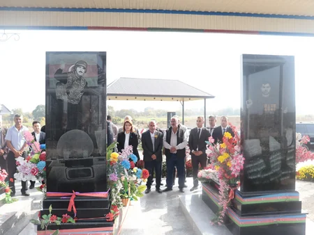 Samuxda şəhidlərin xatirəsi yad edilib