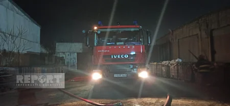 Пожар в Сумгайытском цеху потушен