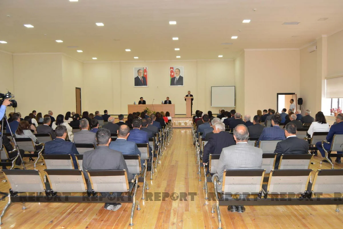 Şəki-Zaqatala Regional Təhsil İdarəsinin müdiri ictimaiyyətə təqdim edilib