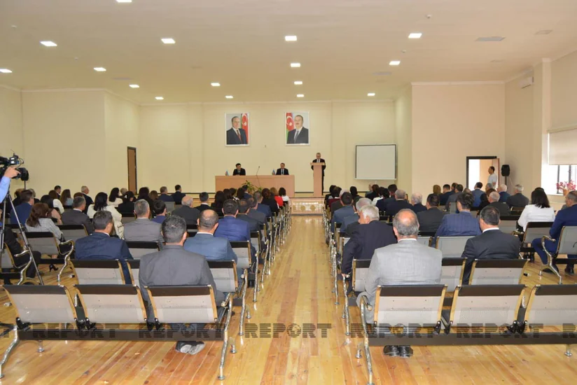 Şəki-Zaqatala Regional Təhsil İdarəsinin müdiri ictimaiyyətə təqdim edilib