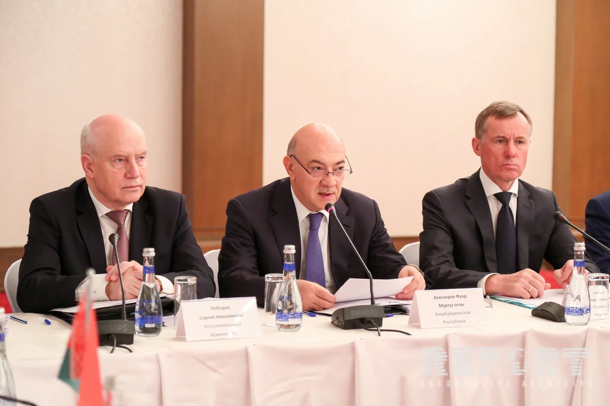 Sergey Lebedev: Bakı MDB-nin müxtəlif strukturlarının iclasları üçün ənənəvi olaraq rahat məkandır