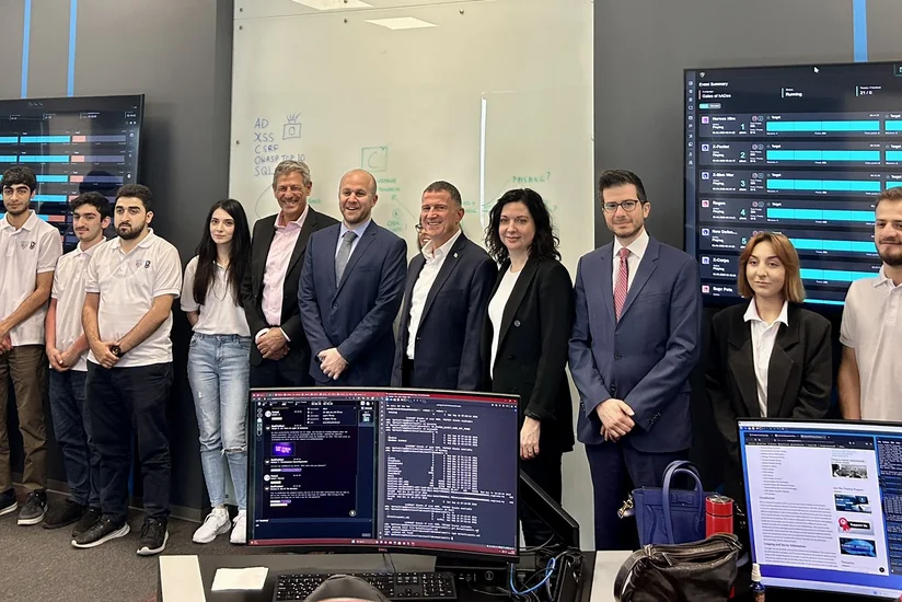 Mossadın keçmiş direktor müavini Azərbaycan Kibertəhlükəsizlik Mərkəzində olub