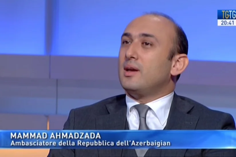 ​Azərbaycan səfiri İtaliyanın TV2000 kanalının canlı efirində qonaq olub